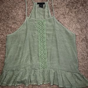 Green Timing Boho Style Tank